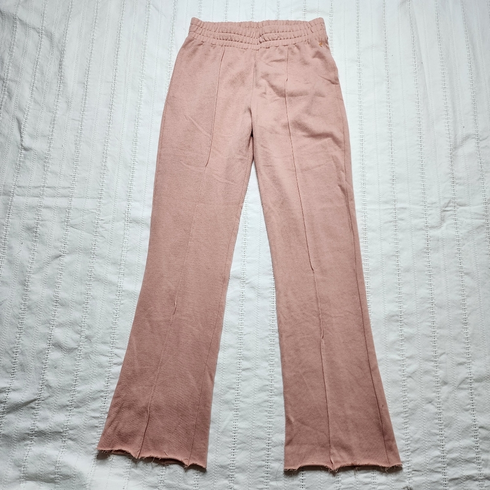White fable sweatpants